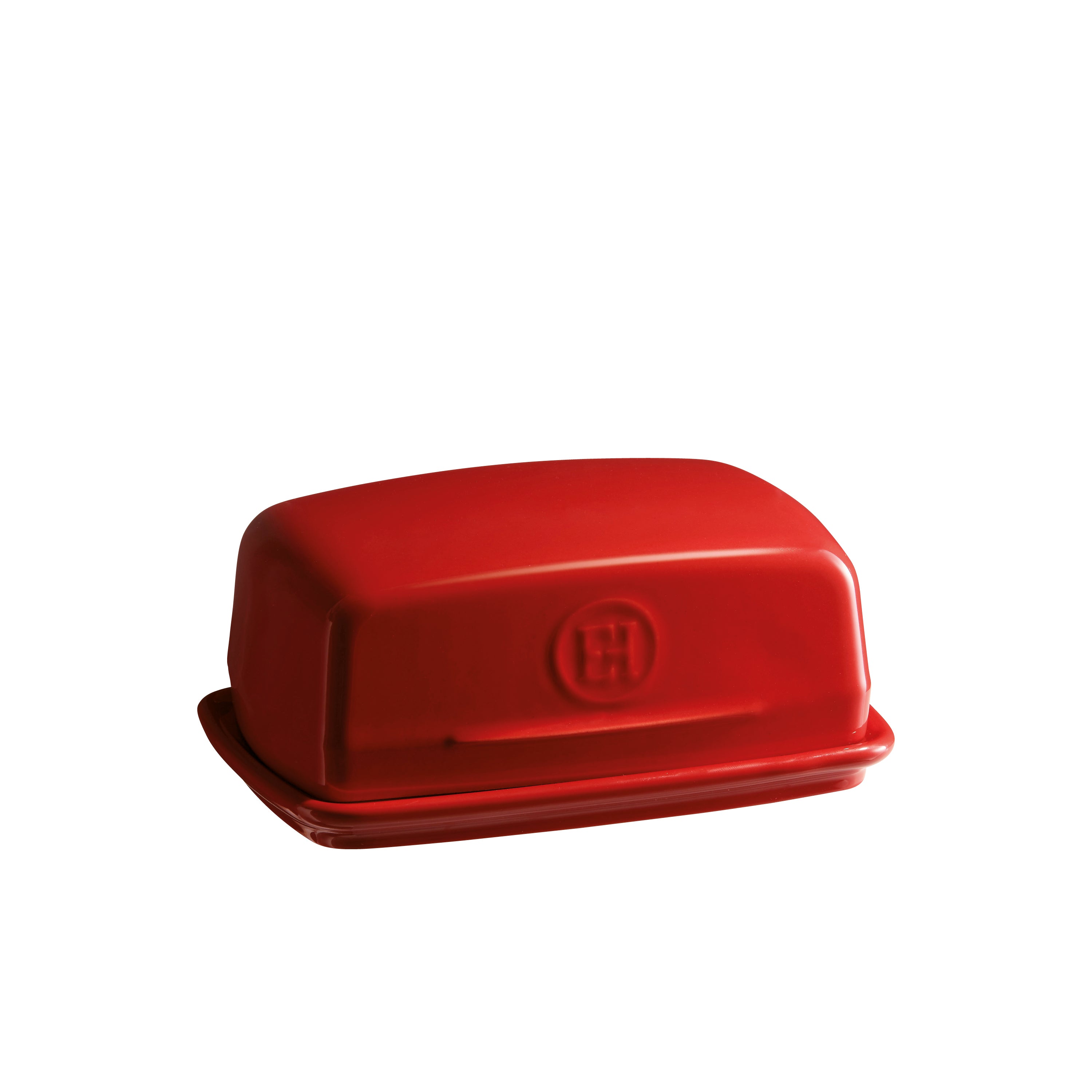 Le Beurrier - Emile Henry Grand Cru - Rouge   - Emile Henry - Beurrier - 91340225 - La Guilde Culinaire