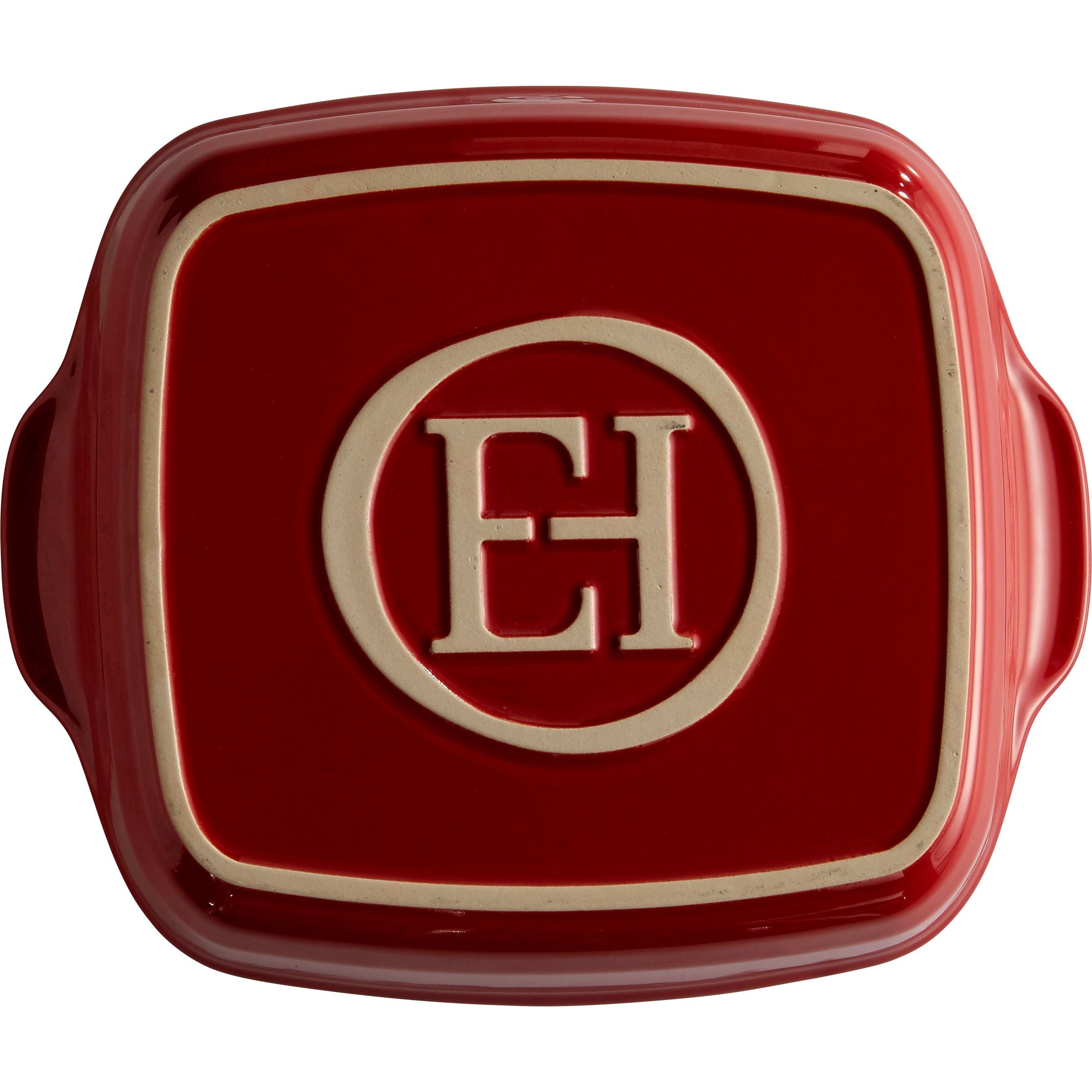 Plat à Four Carré 28 x 24 cm 1.8L - Emile Henry    - Emile Henry - Plat de cuisson -  - La Guilde Culinaire