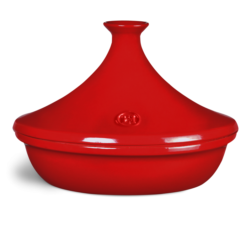 Tajine 32cm - Emile Henry Grand Cru - Rouge   - Emile Henry - Tajine - 91345632 - La Guilde Culinaire