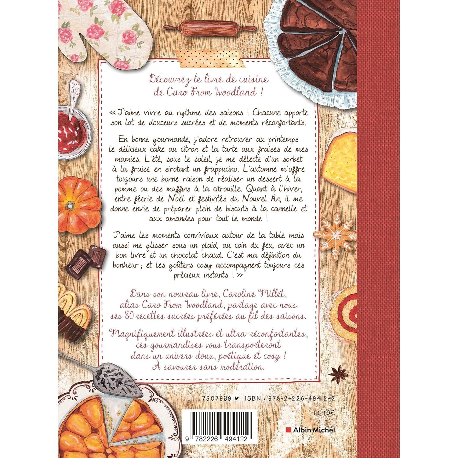 Mes petites douceurs cosy des quatre saisons - Albin Michel Ed. - Livre de cuisine - - La Guilde Culinaire