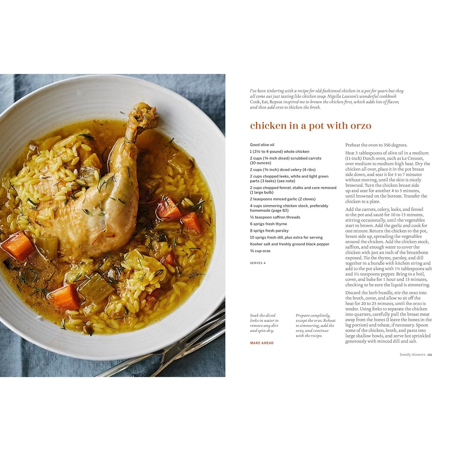 Go-To Dinners: A Barefoot Contessa Cookbook - Clarkson Potter Ed. - Livre de cuisine - - La Guilde Culinaire
