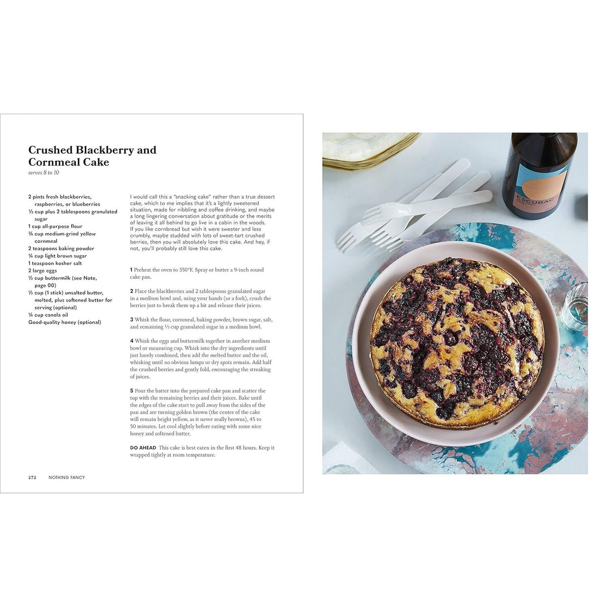 Nothing Fancy - Clarkson Potter Ed. - Livre de cuisine - - La Guilde Culinaire