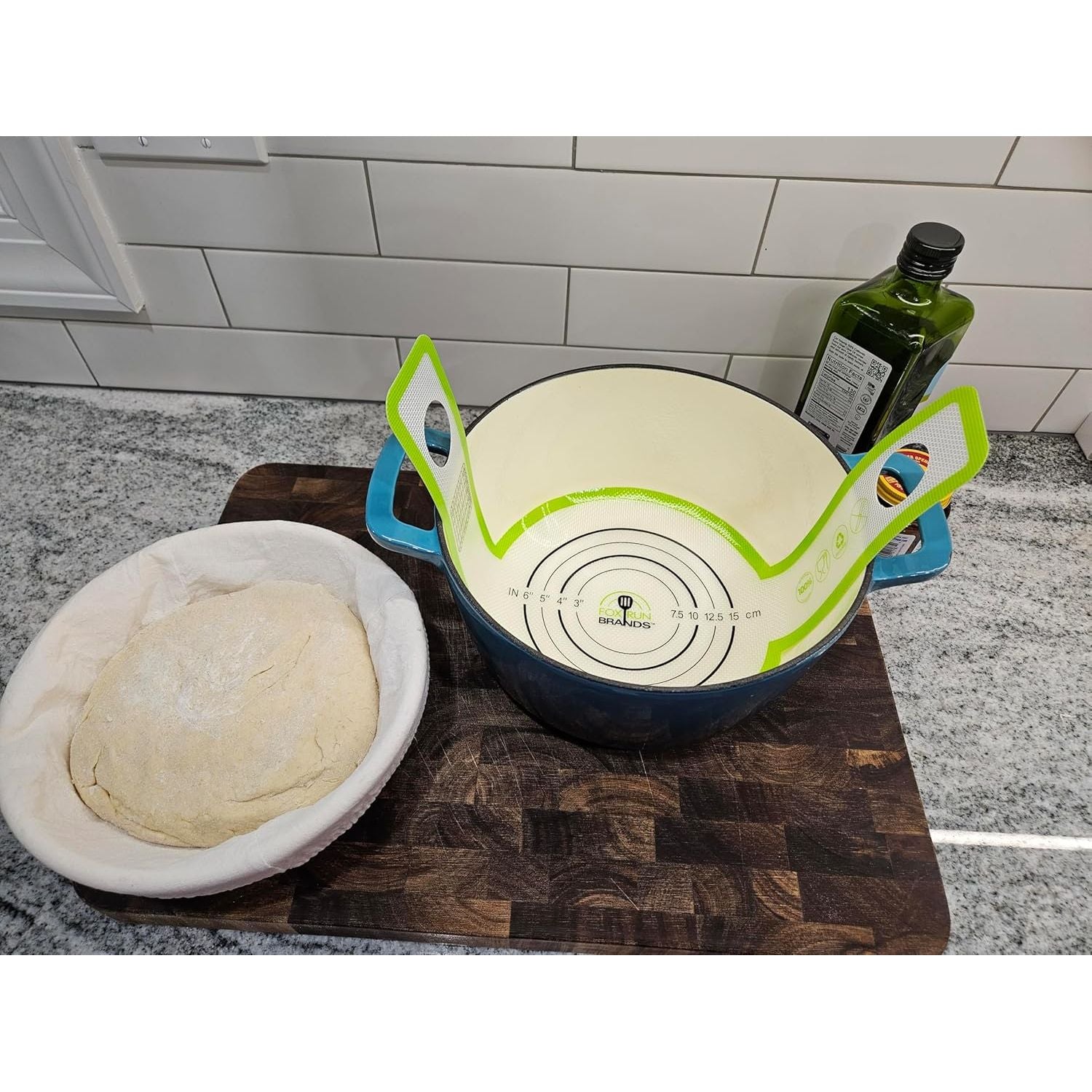 Élingue à pain en silicone - Fox Run - Tapis de pâtisserie - - La Guilde Culinaire