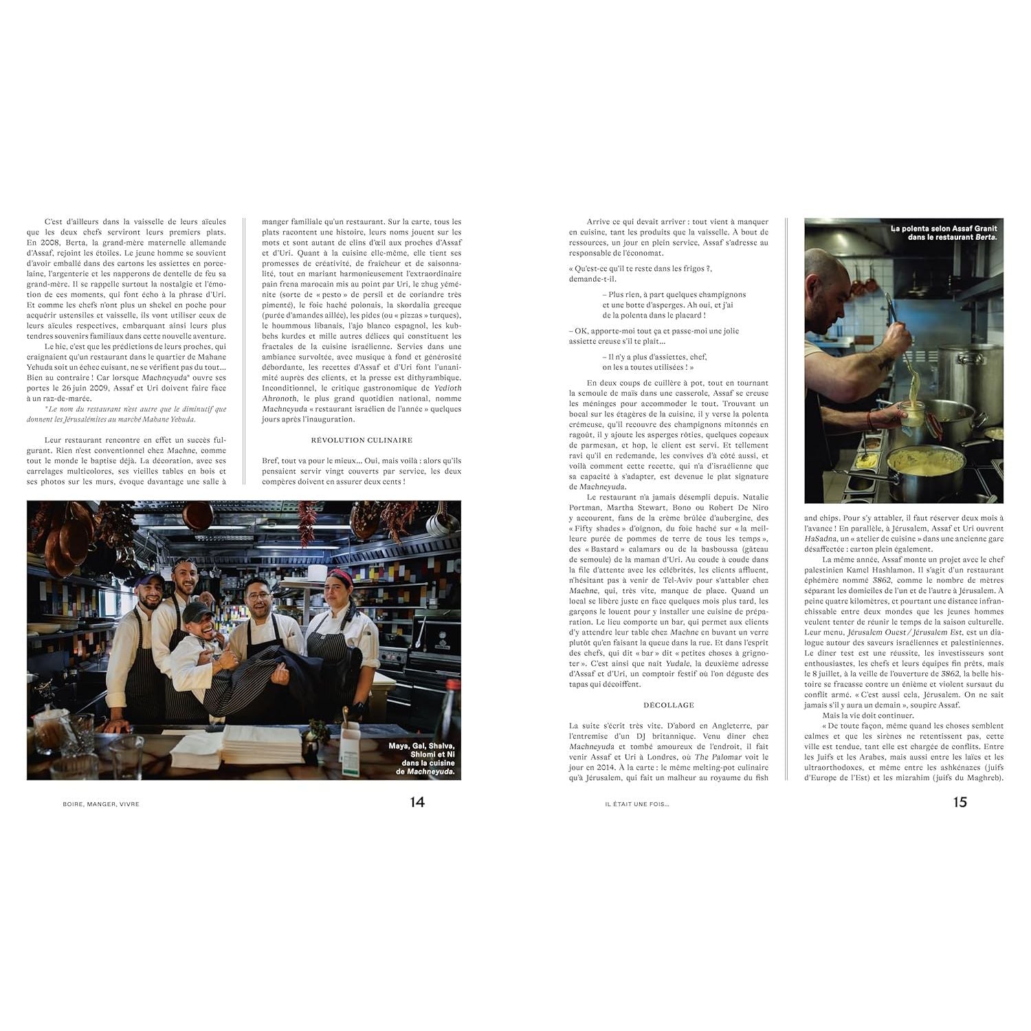 Boire. Manger. Vivre. : 100 recettes venues d'Israël - Hachette Ed. - Livre de cuisine - - La Guilde Culinaire