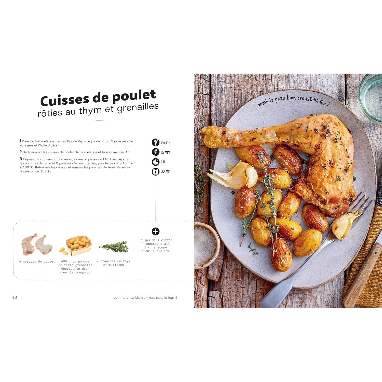 Le grand livre de l'AIR FRYER : 120 recettes croustillantes avec juste une goutte d'huile - Larousse Ed. - Livre de cuisine - - La Guilde Culinaire