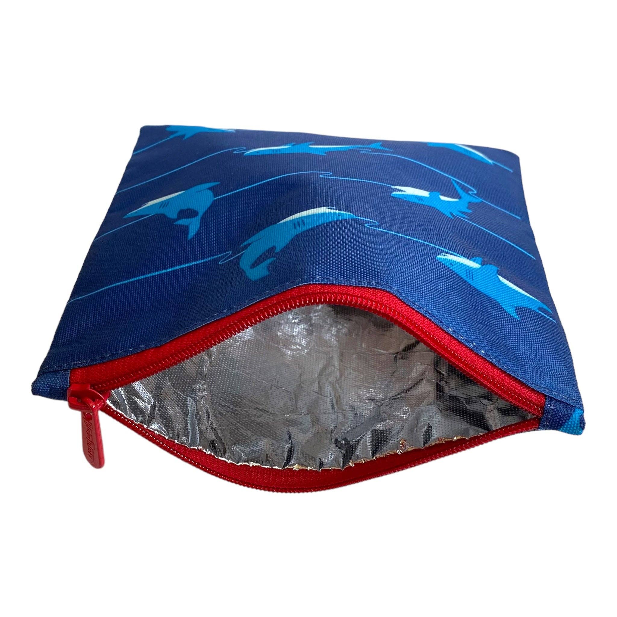Sac à sandwich réutilisable - Lot de 2 - Requins atlantiques et monstres rigolos - Yumbox - Boîte à repas - - La Guilde Culinaire