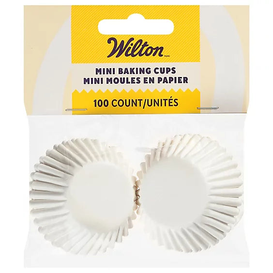 Mini moules à cuisson en papier - Wilton - Moule à pâtisserie - - La Guilde Culinaire
