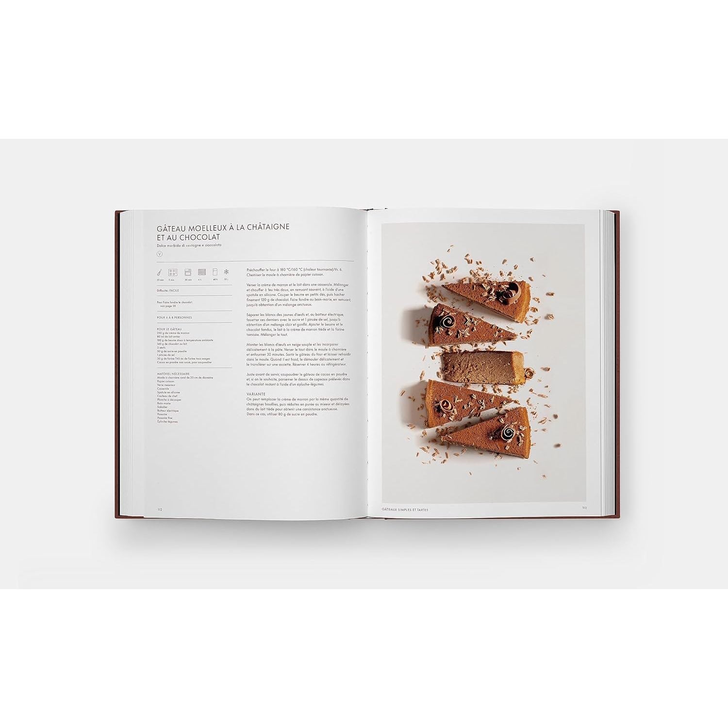 La cuillère d’argent : chocolat    - Phaïdon - Livre de cuisine -  - La Guilde Culinaire