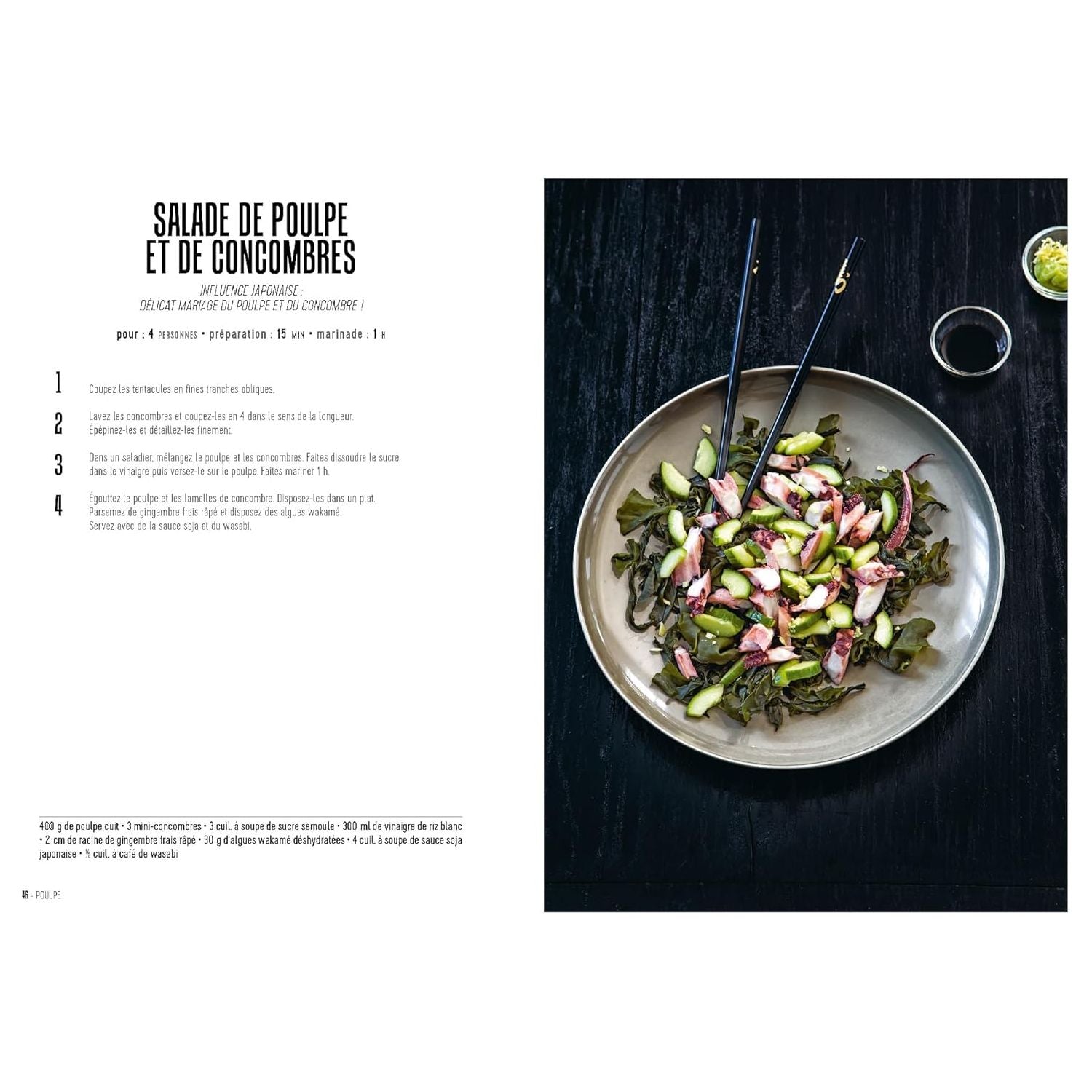 Poulpe [Nouvelle édition]    - Hachette Ed. - Livre de cuisine -  - La Guilde Culinaire