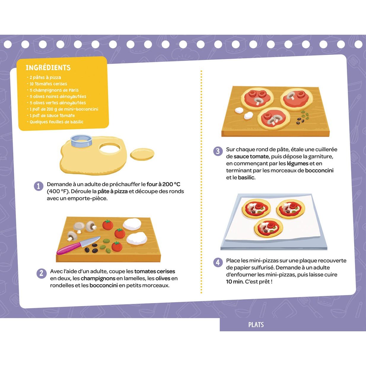 P'tit loup - mes recettes en famille - Auzou Ed. - Livre de cuisine - - La Guilde Culinaire