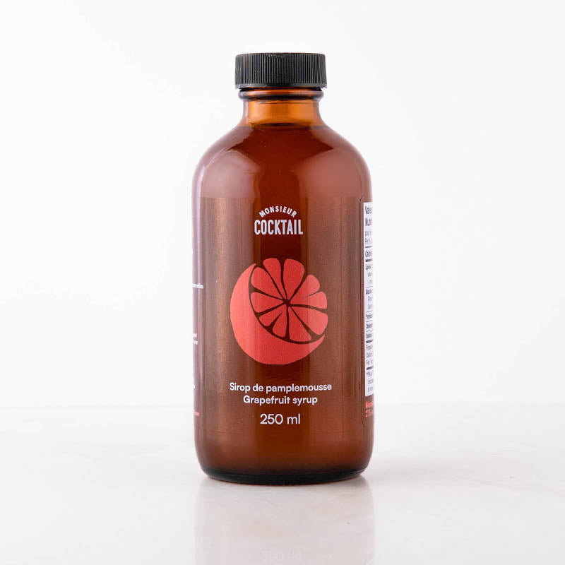 Sirop de pamplemousse 250ml    - Monsieur Cocktail - Sirop -  - La Guilde Culinaire