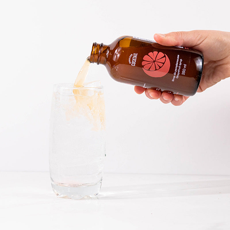 Sirop de pamplemousse 250ml    - Monsieur Cocktail - Sirop -  - La Guilde Culinaire