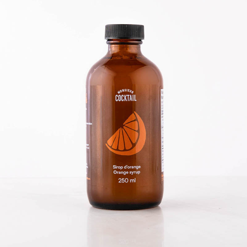 Sirop d'orange 250ml    - Monsieur Cocktail - Sirop -  - La Guilde Culinaire