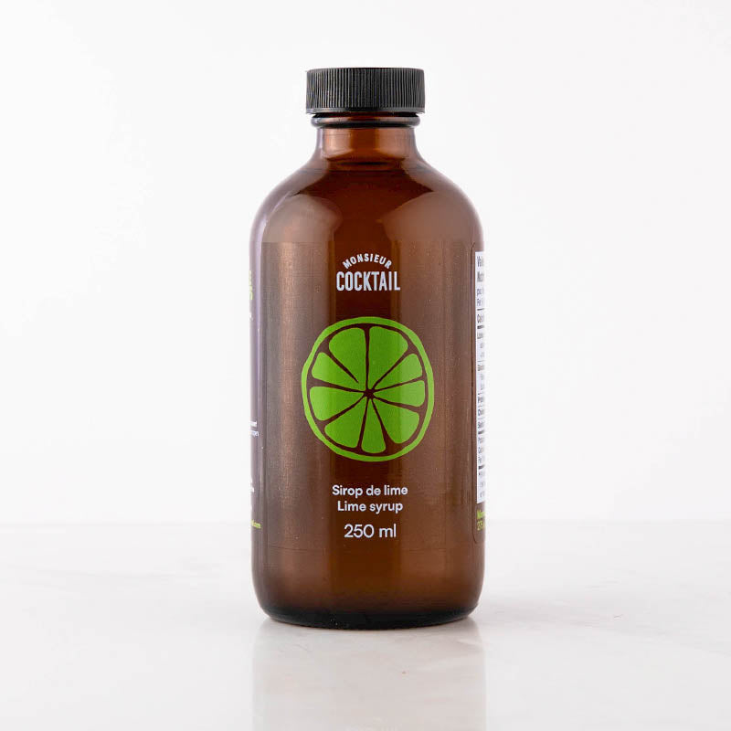 Sirop de Lime 250ml    - Monsieur Cocktail - Sirop -  - La Guilde Culinaire