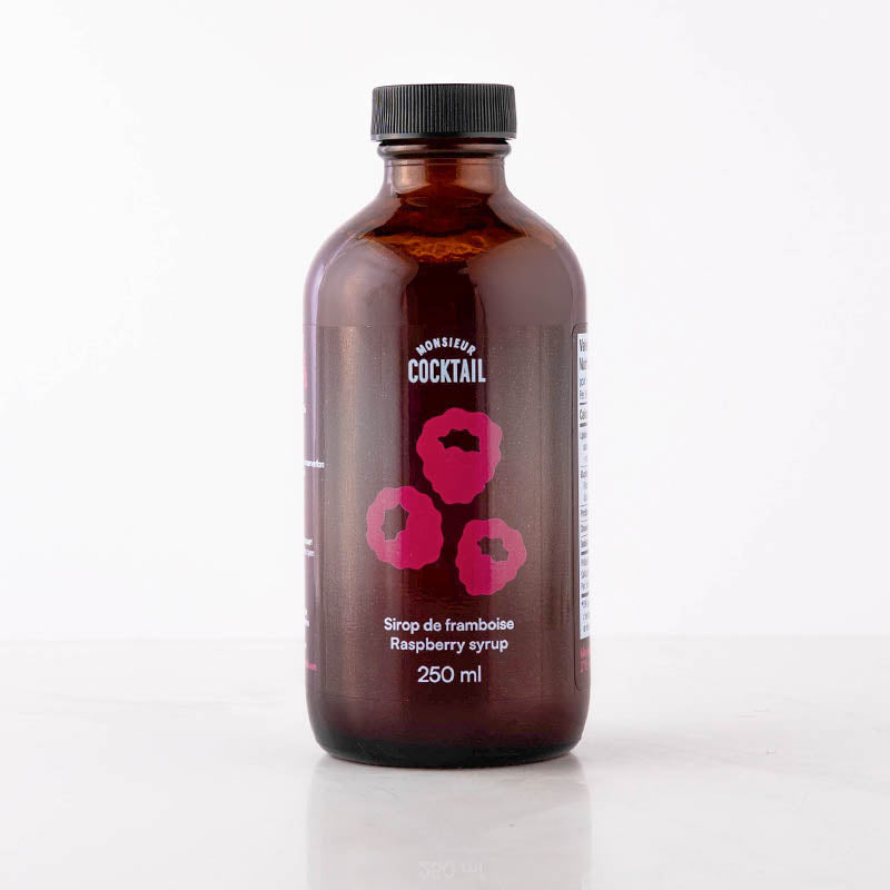 Sirop de Framboise 250ml    - Monsieur Cocktail - Sirop -  - La Guilde Culinaire