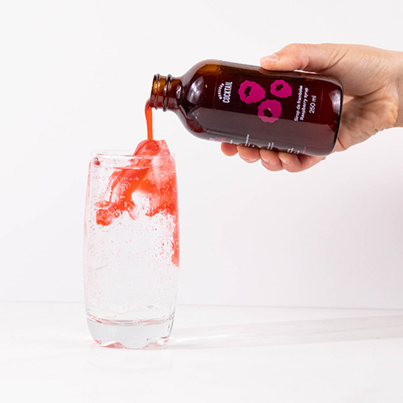 Sirop de Framboise 250ml    - Monsieur Cocktail - Sirop -  - La Guilde Culinaire