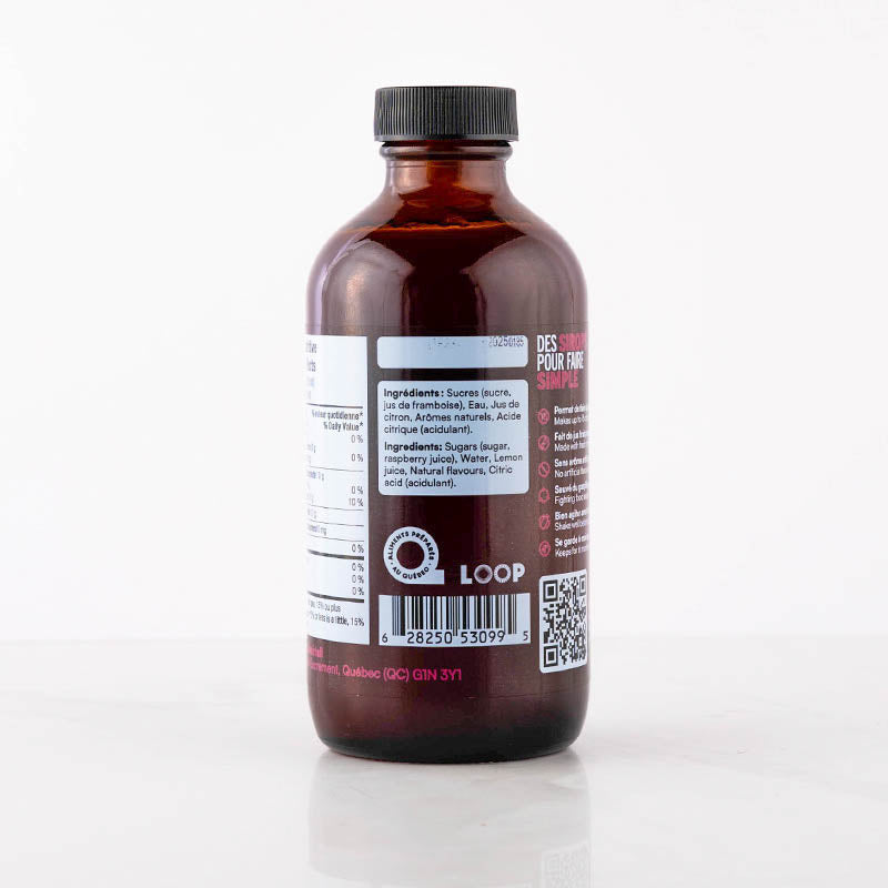 Sirop de Framboise 250ml    - Monsieur Cocktail - Sirop -  - La Guilde Culinaire