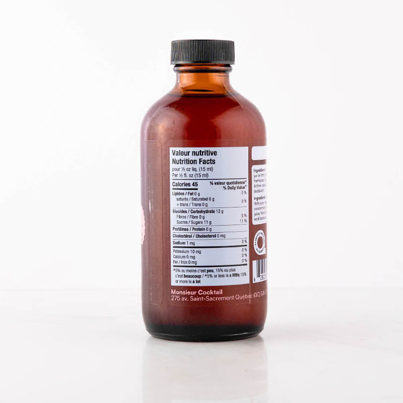 Sirop de Litchi 250ml - ÉDITION LIMITÉE    - Monsieur Cocktail - Sirop -  - La Guilde Culinaire