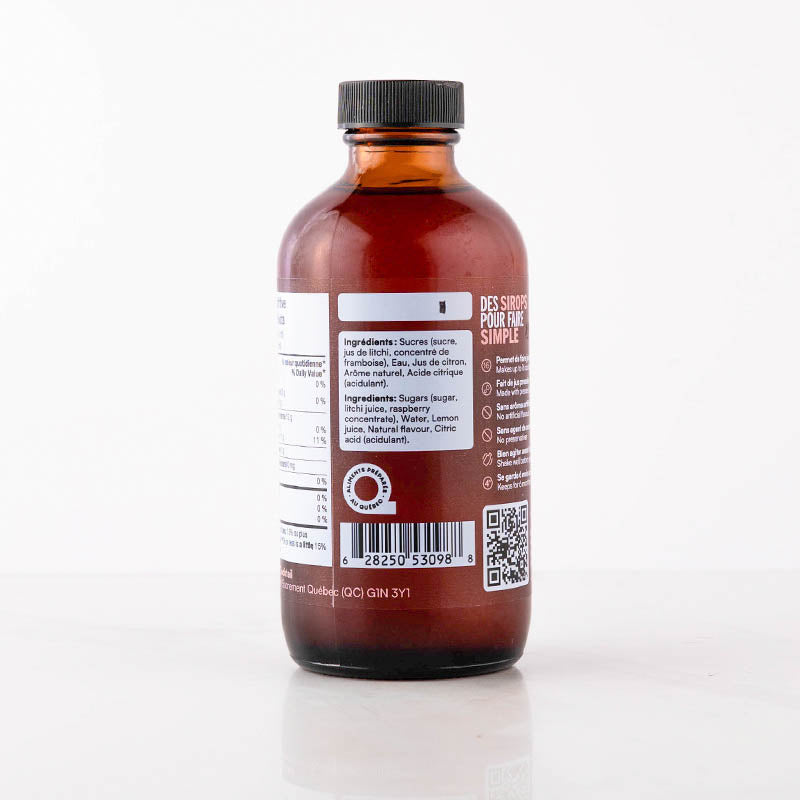 Sirop de Litchi 250ml - ÉDITION LIMITÉE    - Monsieur Cocktail - Sirop -  - La Guilde Culinaire