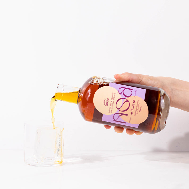 Amaretto - Sans Alcool    - Monsieur Cocktail - Spiritueux sans alcool -  - La Guilde Culinaire