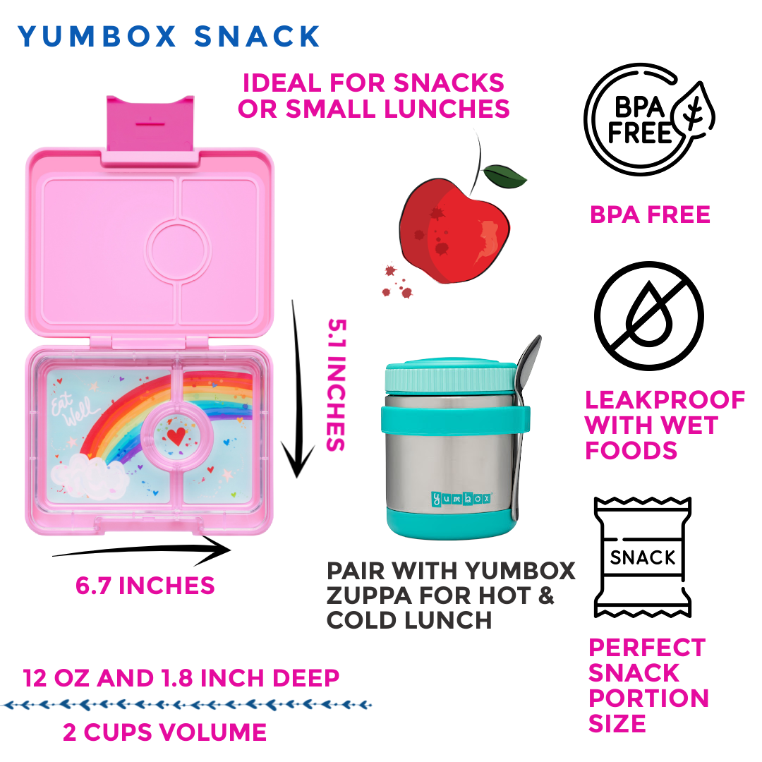 Yumbox Snack - Boîte à Lunch Bento de Petite Taille - Yumbox - Boîte à repas - - La Guilde Culinaire
