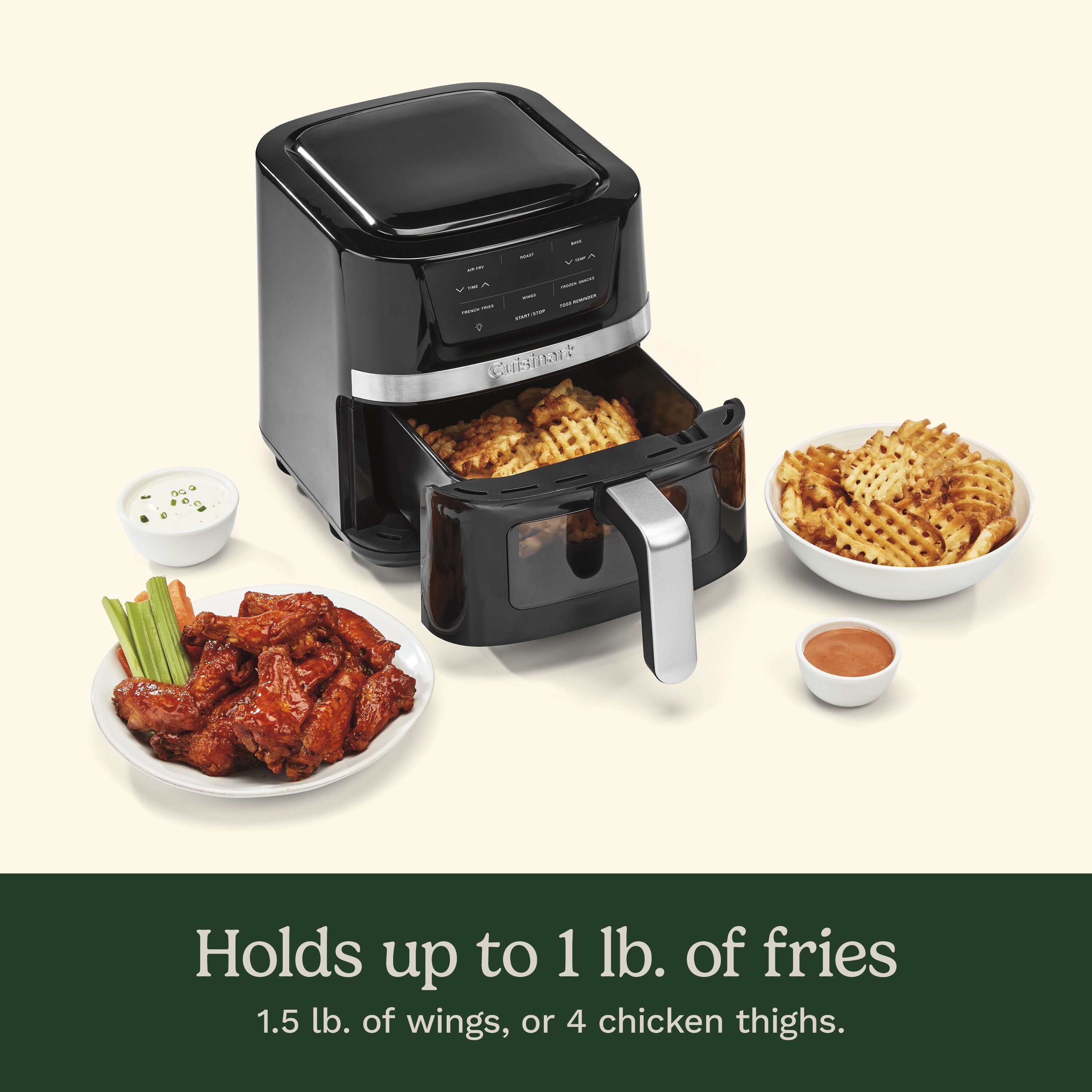 Friteuse à air à panier de 2,5 L - Cuisinart - Air fryer - - La Guilde Culinaire