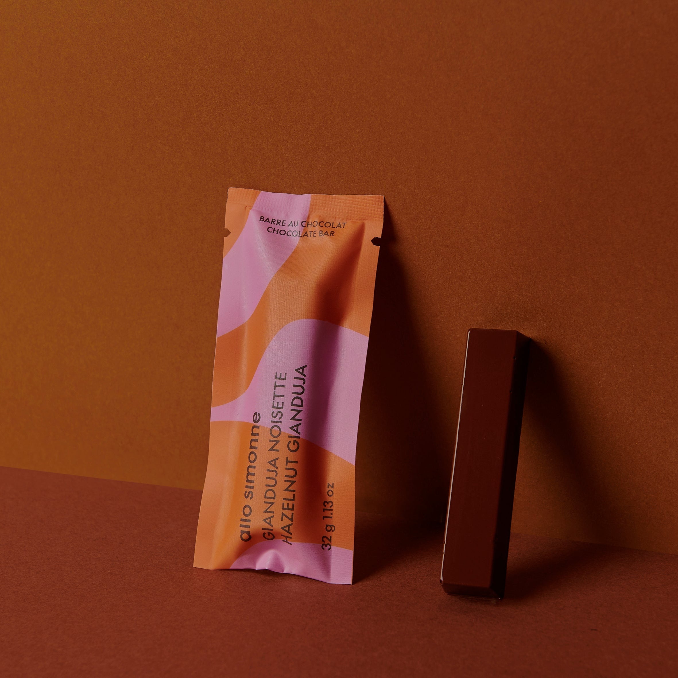 Mini Barre Gianduja Noisette - Allo Simonne - Barre de chocolat - - La Guilde Culinaire