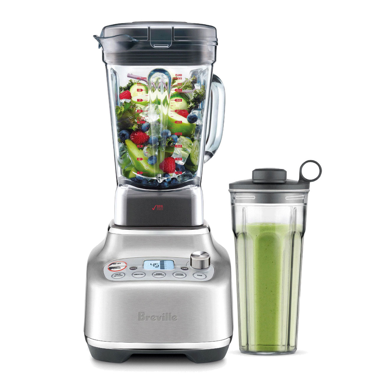 The Super Q Acier inoxydable brossé - Breville - Robot mélangeur - BBL920BSS1BCA1 - La Guilde Culinaire