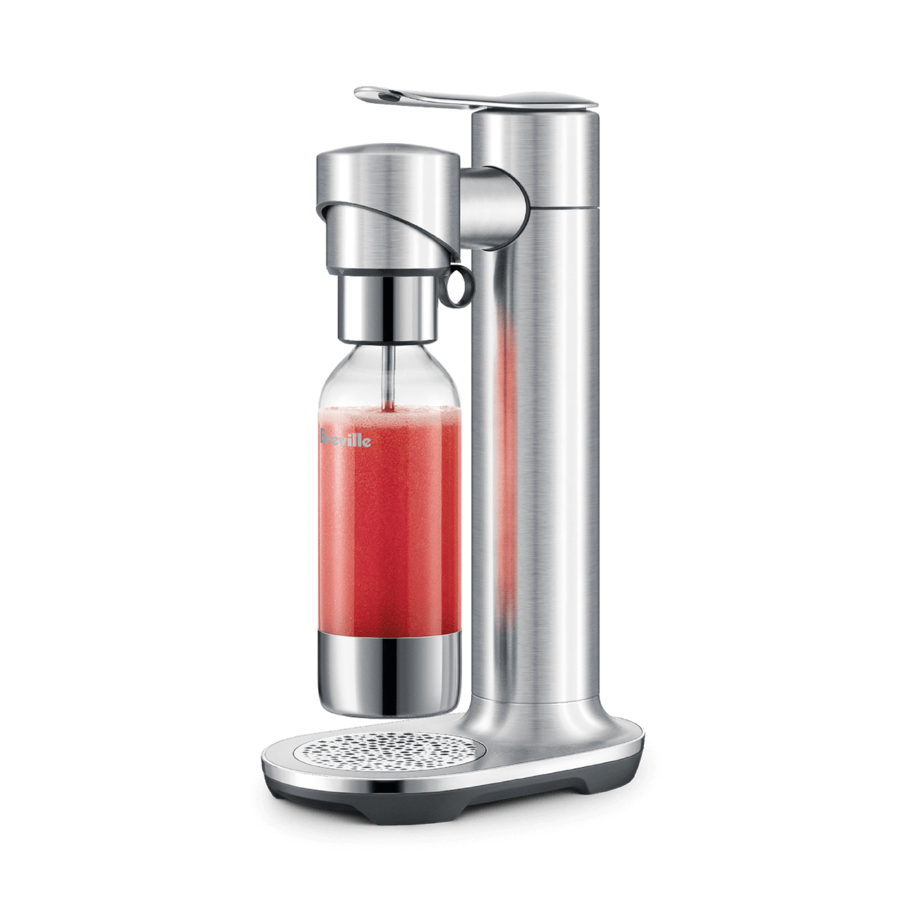 Machine à breuvages pétillants InFizz Fusion Acier inoxydable brossé - Breville - Machine à eau gazeuse - BCA800BSS0ZNA1 - La Guilde Culinaire