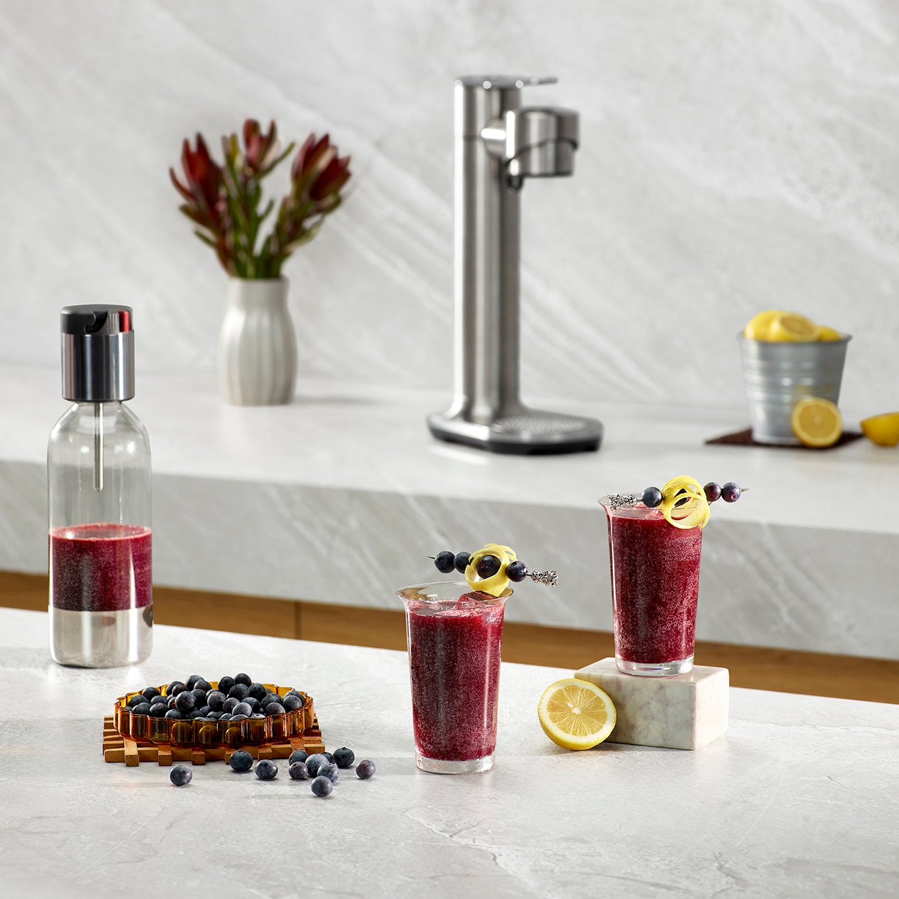 Machine à breuvages pétillants InFizz Fusion    - Breville - Machine à eau gazeuse -  - La Guilde Culinaire