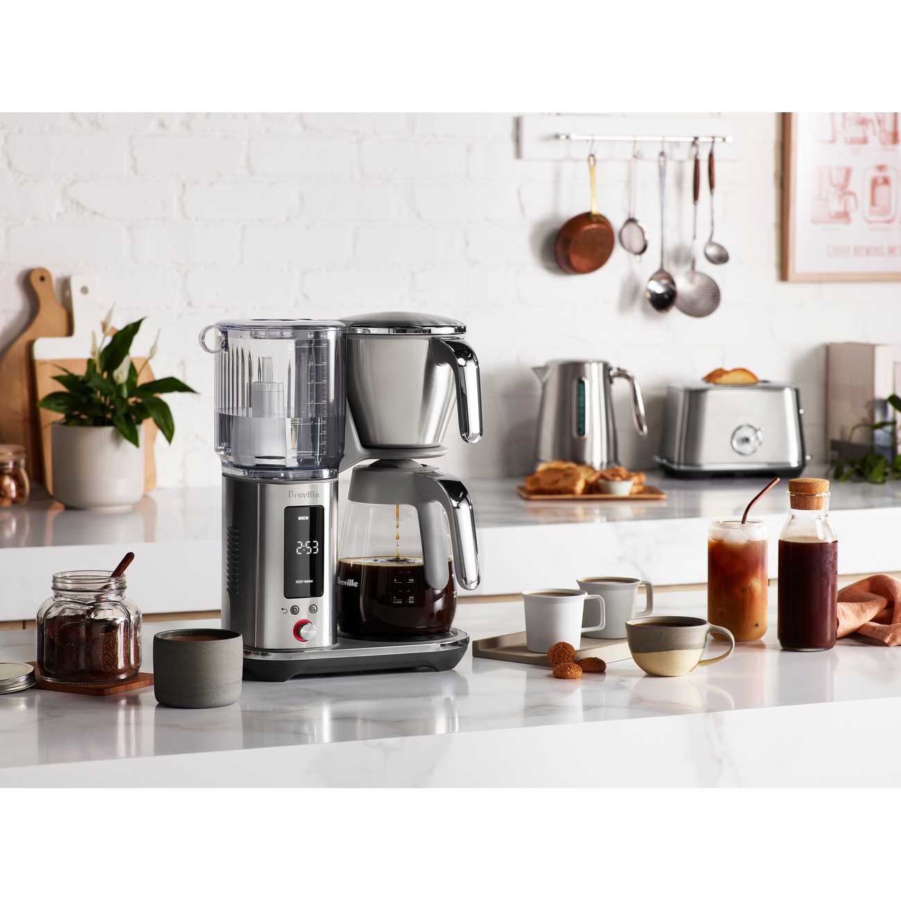 Machine à Café filtre The Luxe Brewer Glass - Breville - Cafetière à filtre - - La Guilde Culinaire