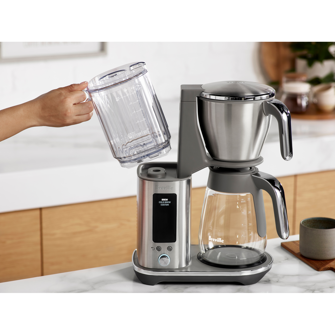 Machine à Café filtre The Luxe Brewer Glass - Breville - Cafetière à filtre - - La Guilde Culinaire