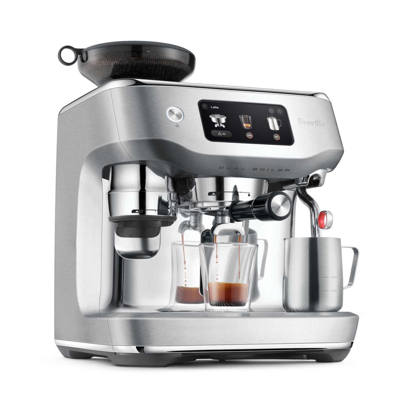 Machine à espresso The Oracle Dual Boiler - Breville - Machine à espresso - - La Guilde Culinaire