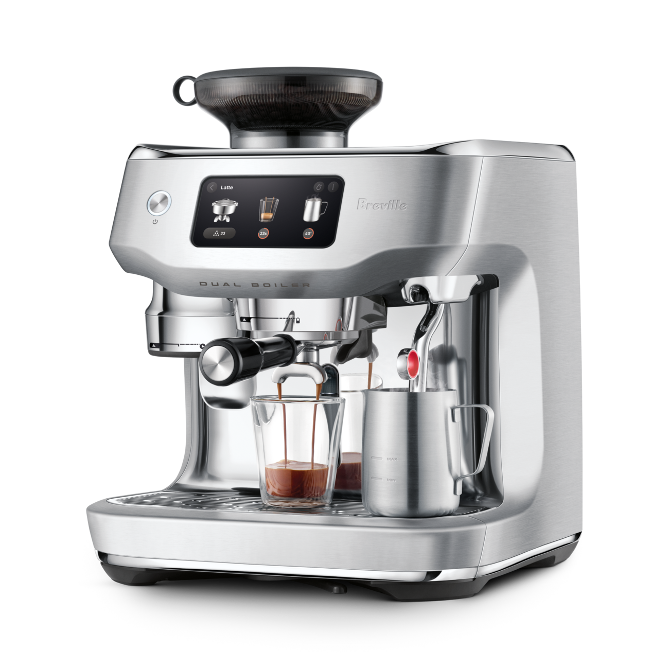 Machine à espresso The Oracle Dual Boiler - Breville - Machine à espresso - - La Guilde Culinaire