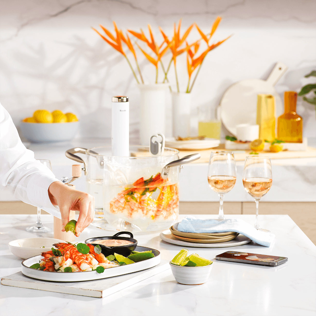 Joule Turbo Sous Vide – Acier inoxydable    - Breville - Cuiseur sous-vide -  - La Guilde Culinaire