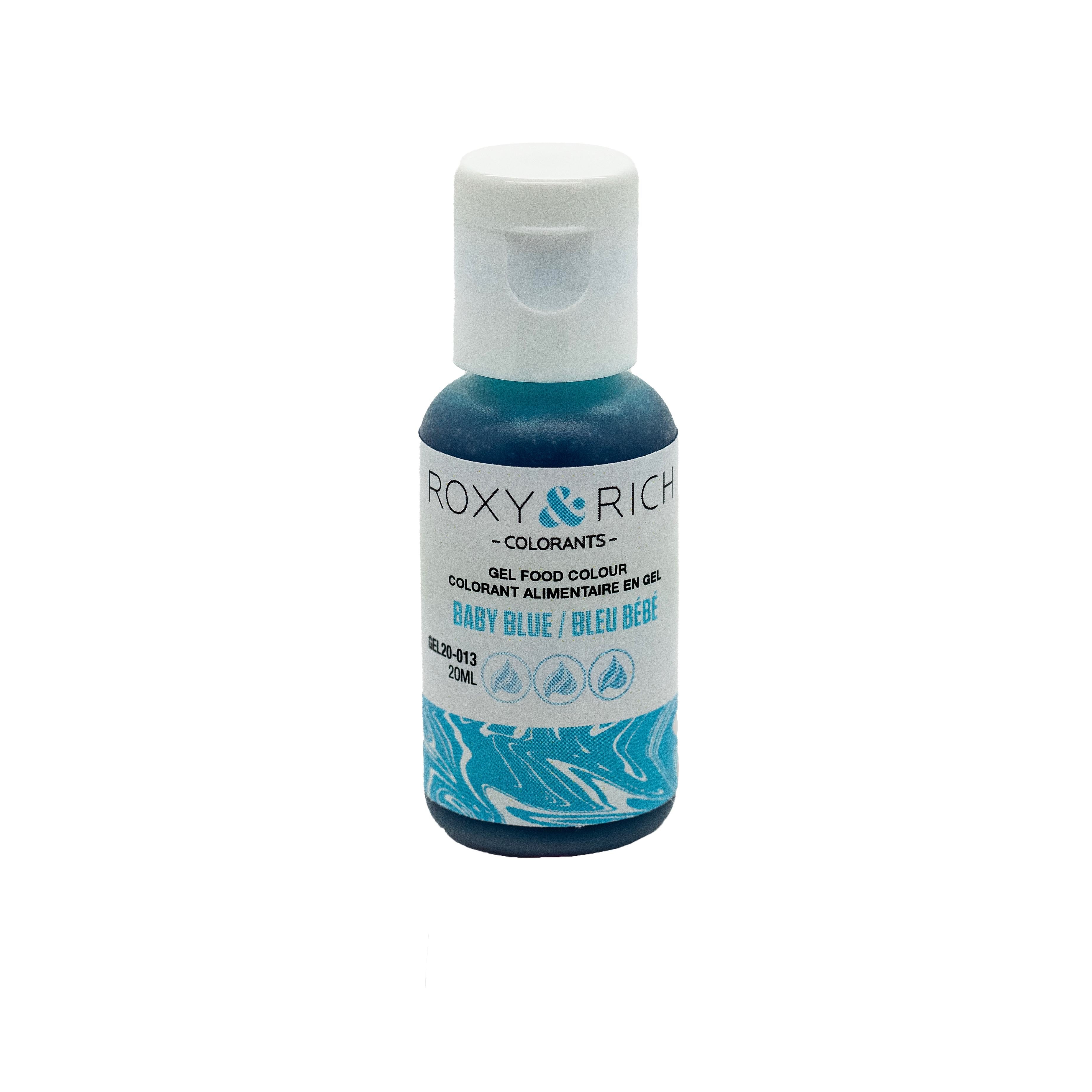 Gel colorant - Bleu Bébé (20ml) - Roxy & Rich - Colorant alimentaire - - La Guilde Culinaire
