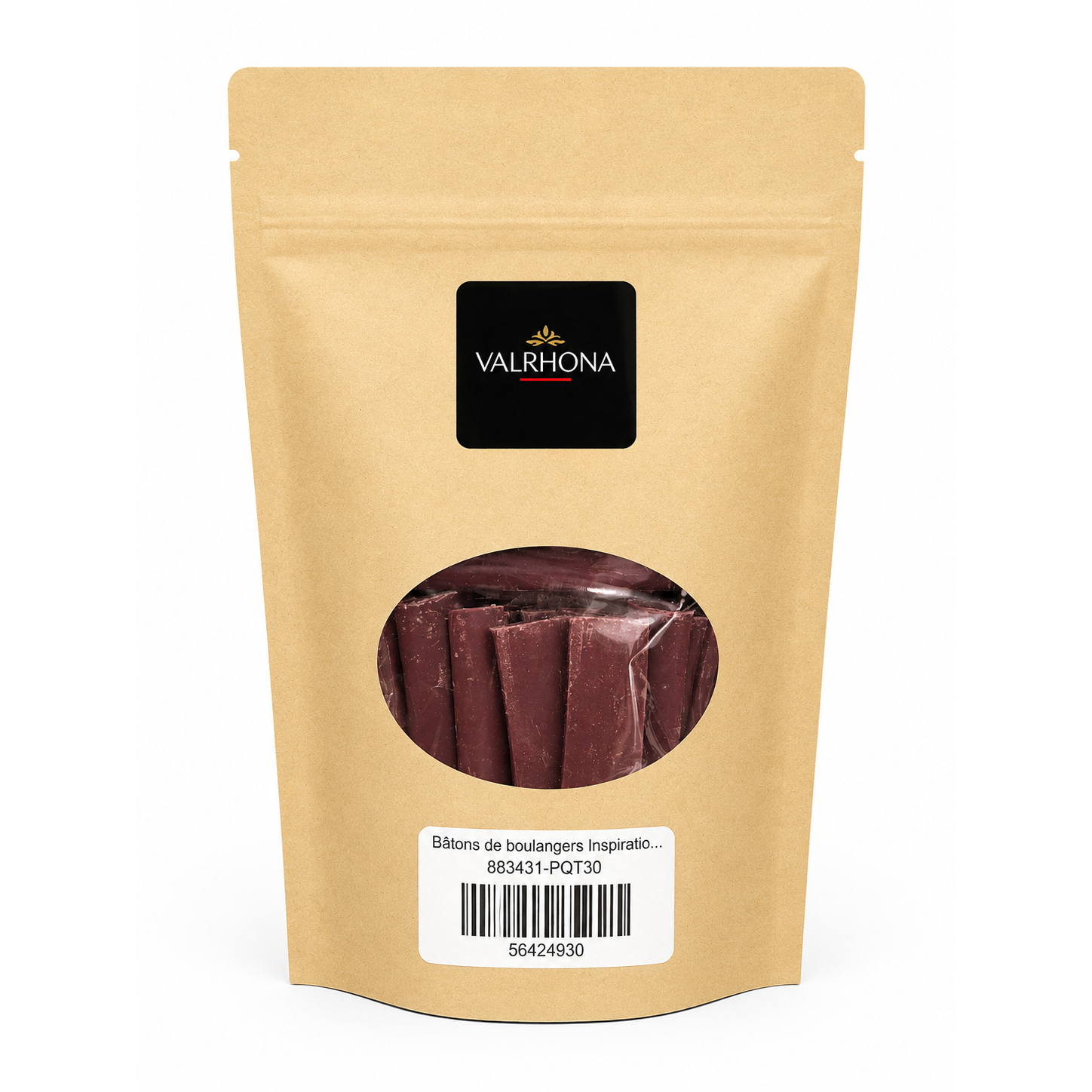 Bâtons de boulangers Inspiration Framboise paquet de 30 - Valrhona - Chocolat - - La Guilde Culinaire