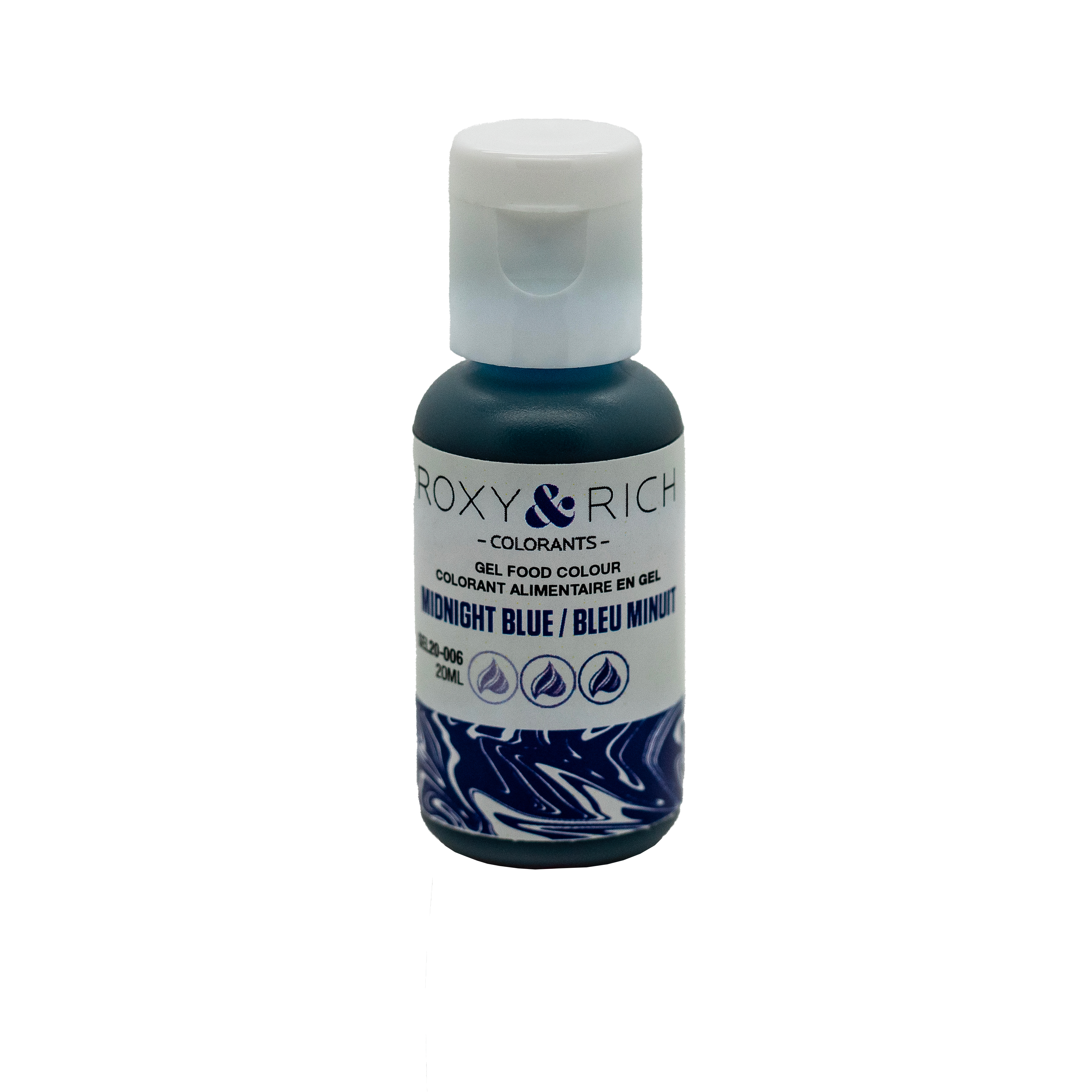 Gel colorant - Bleu Minuit (20ml) - Roxy & Rich - Colorant alimentaire - - La Guilde Culinaire