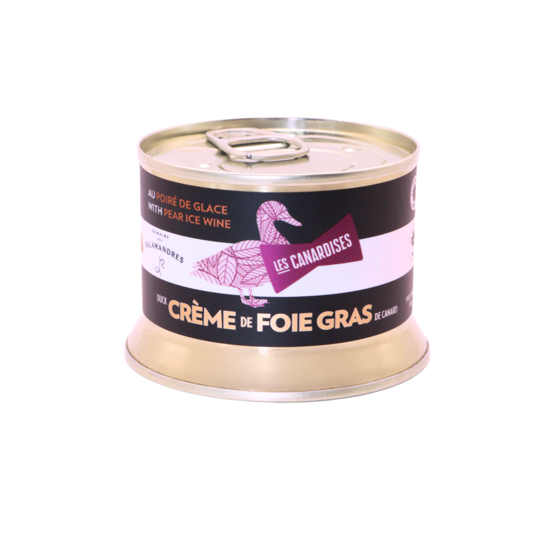 Crème de Foie Gras de canard – Poiré de Glace - 140g - Les Canardises - Pâté - - La Guilde Culinaire