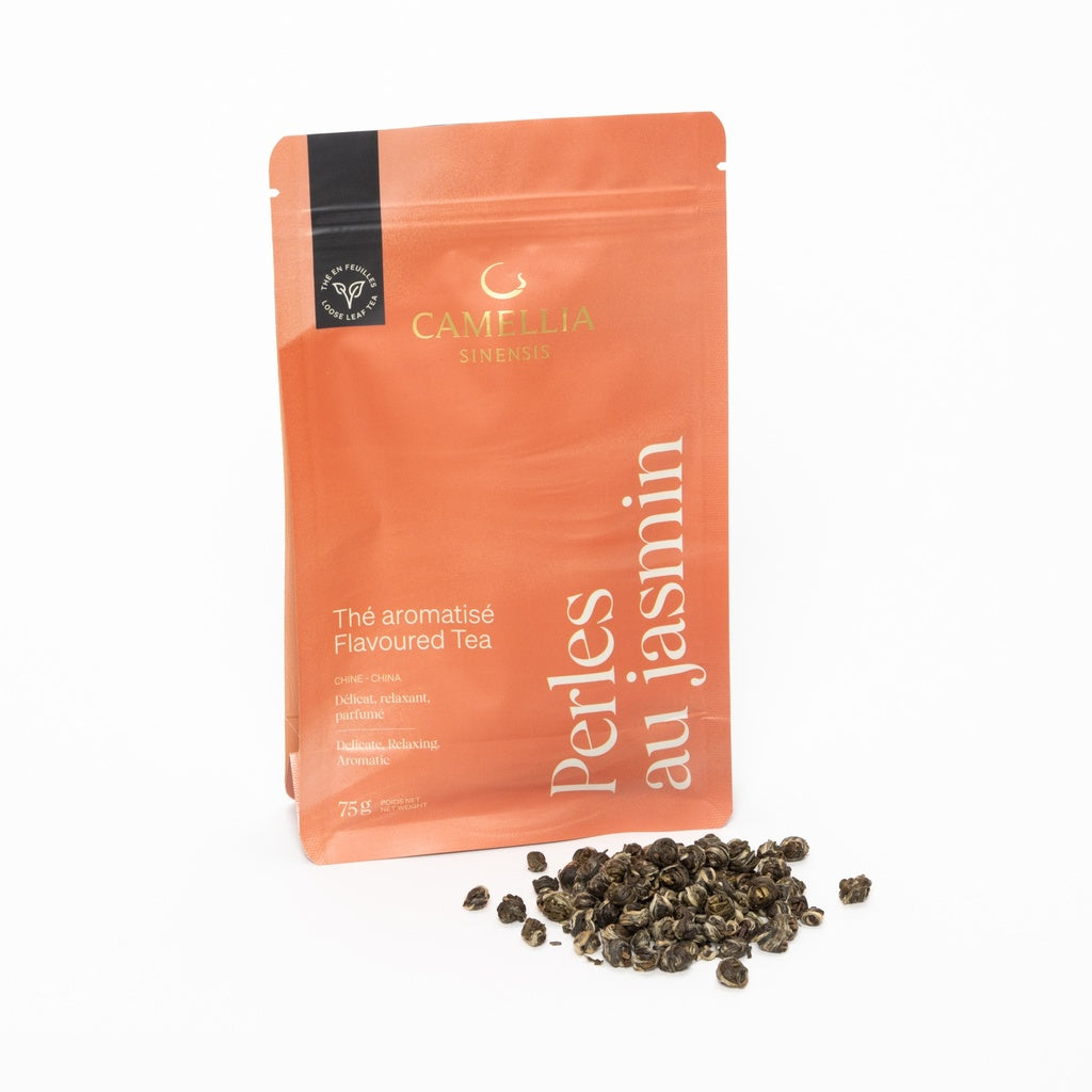 Perles au jasmin (sac de 75g) - Camellia Sinensis - Thé et infusion - - La Guilde Culinaire