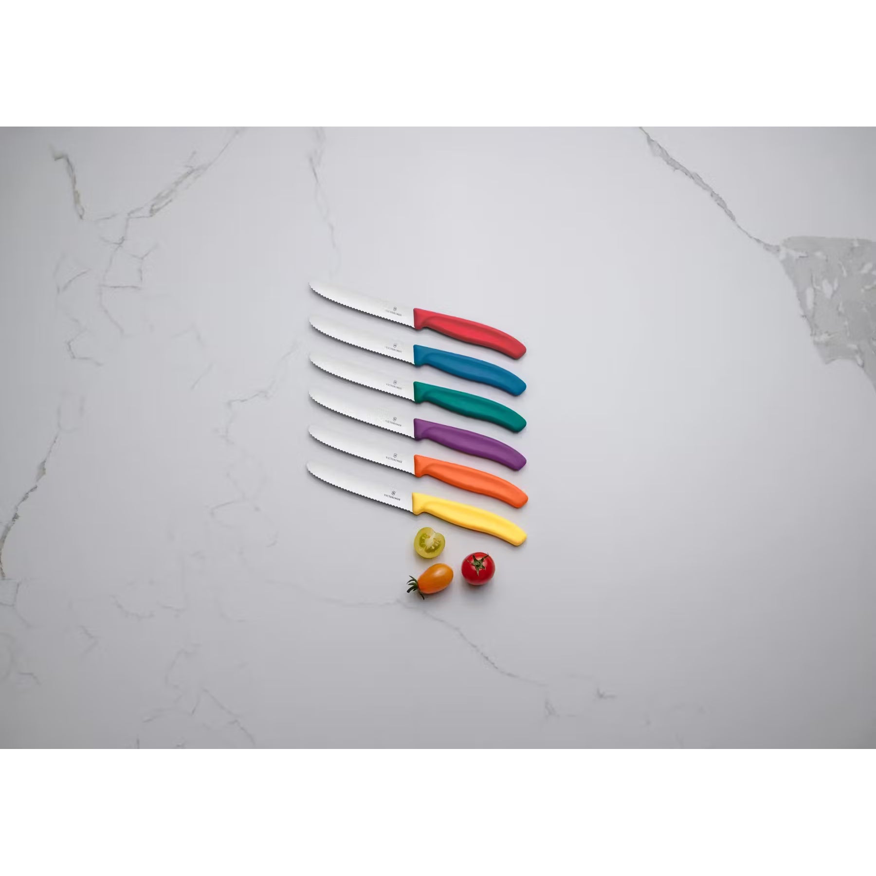 Set de couteaux à tomates et de table Swiss Classic - Victorinox - Couteau de table - - La Guilde Culinaire