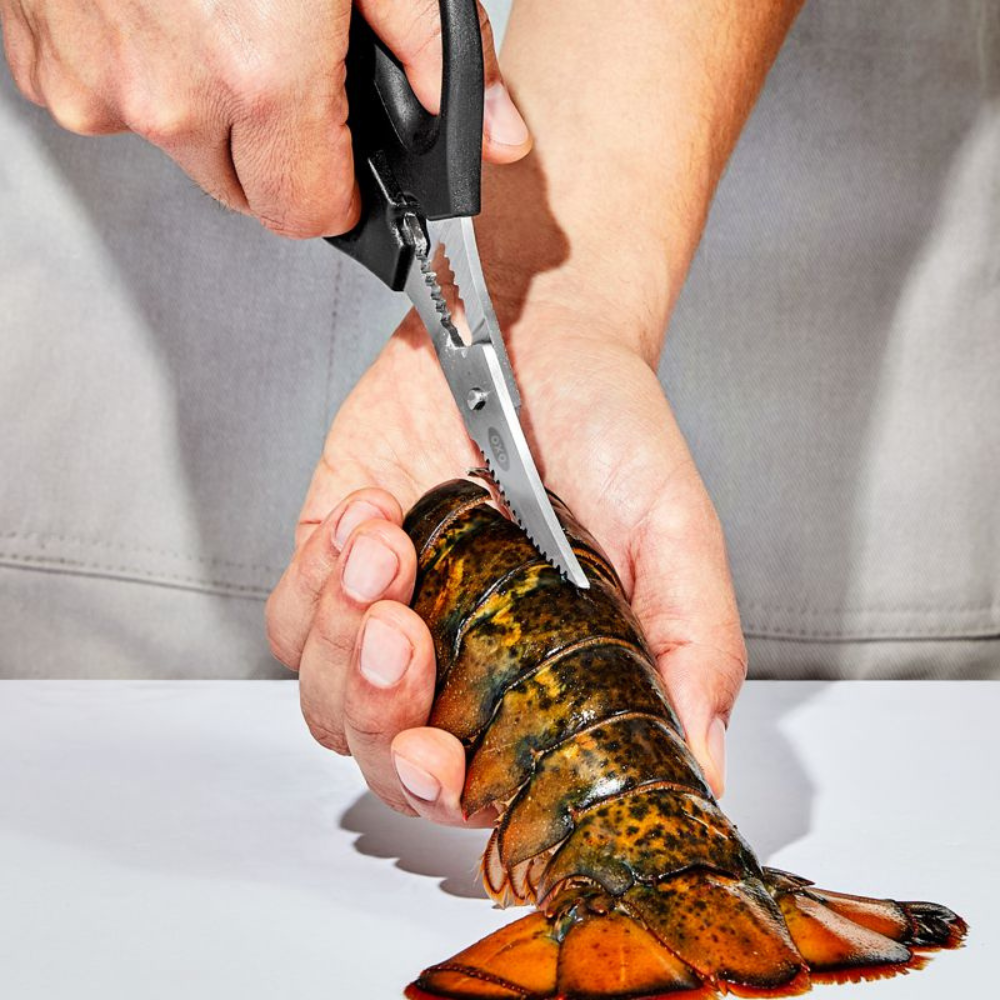 Ciseaux courbés pour fruits de mer - OXO - Ciseaux de cuisine - - La Guilde Culinaire