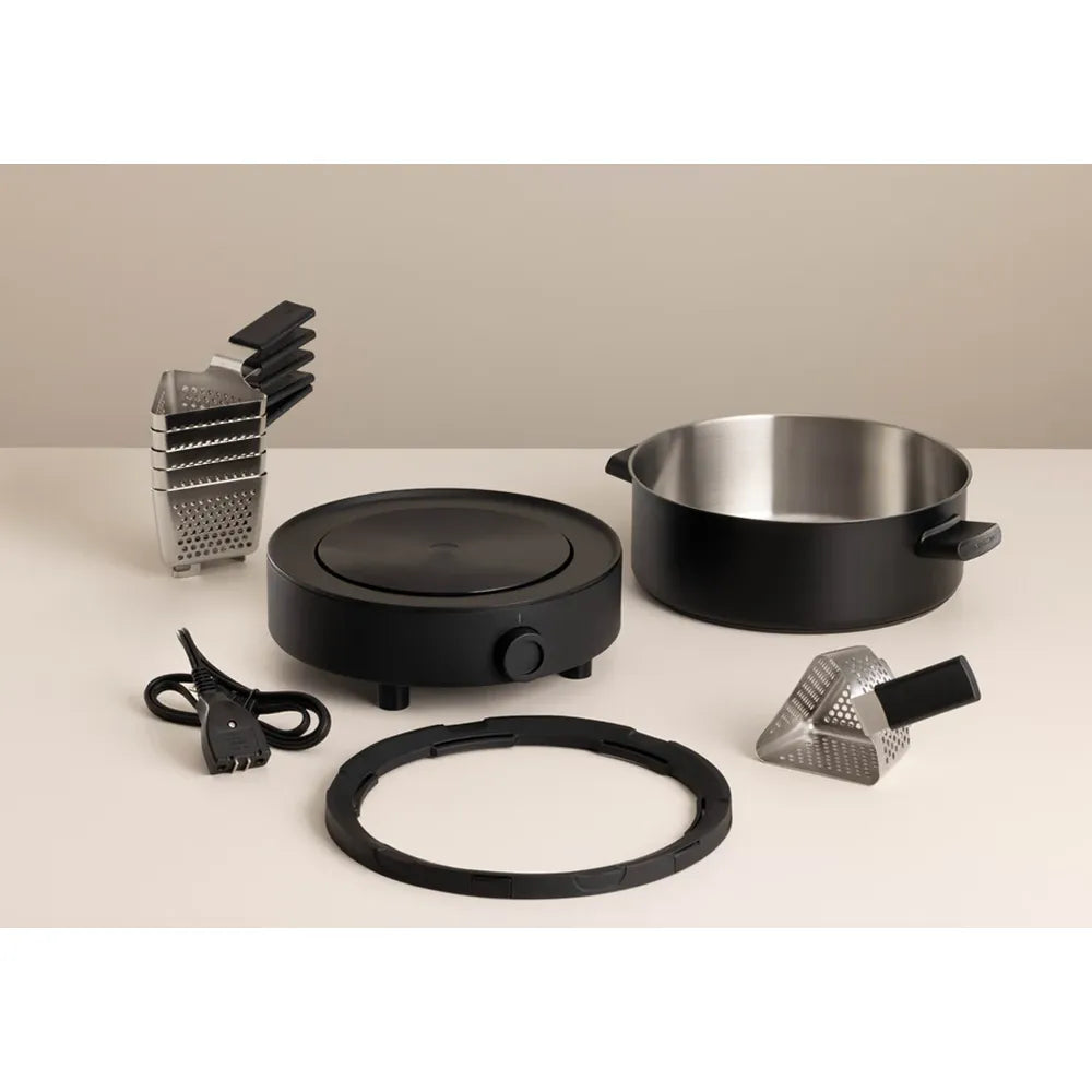 Ensemble à fondue Evolution 6P Mini 3-en-1 - Fondussimo - Service à fondue - - La Guilde Culinaire