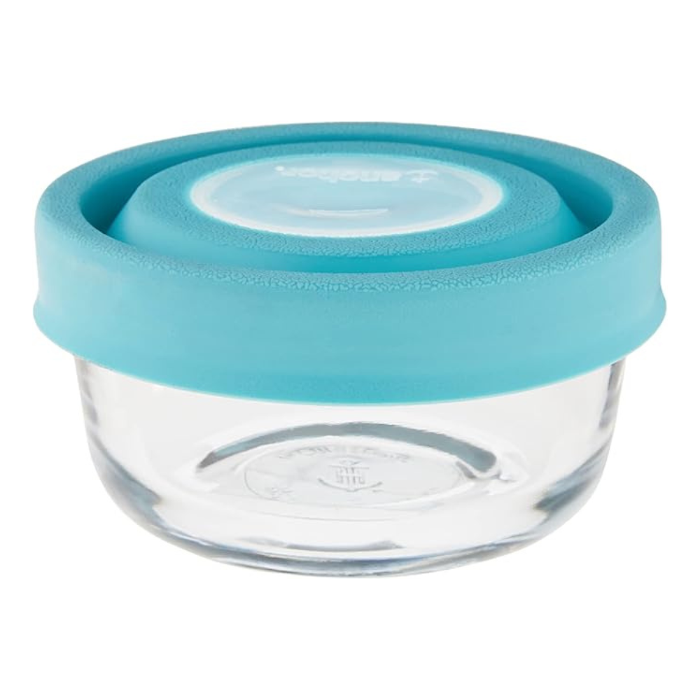 Contenant de conservation Rond TrueSeal, Bleu Minérale 1 tasse - Anchor Hocking - Contenant pour aliment - 79177/13236 - La Guilde Culinaire