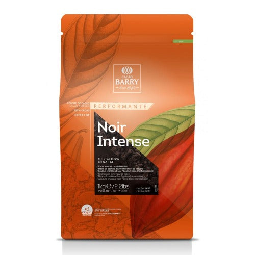 Poudre de cacao - Noir Intense 1kg - 100% cacao * - Cacao Barry - Poudre de cacao - - La Guilde Culinaire