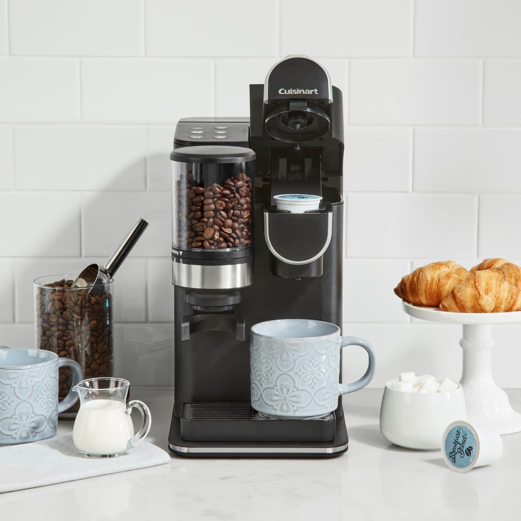 Cafetière Une tasse à la fois avec moulin intégré Grind & Brew - Cuisinart - Cafetière - - La Guilde Culinaire