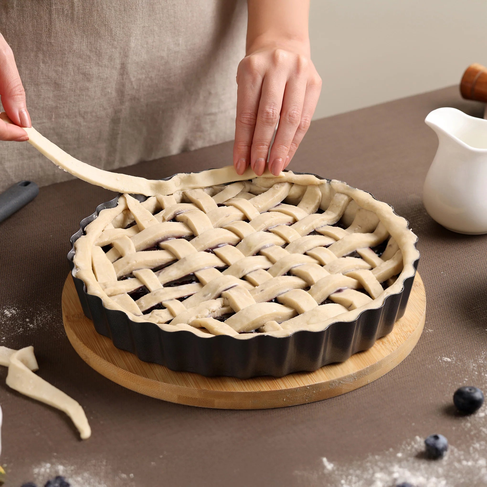 Moule à tarte antiadhésif - Zyliss - Moule à gâteaux - - La Guilde Culinaire