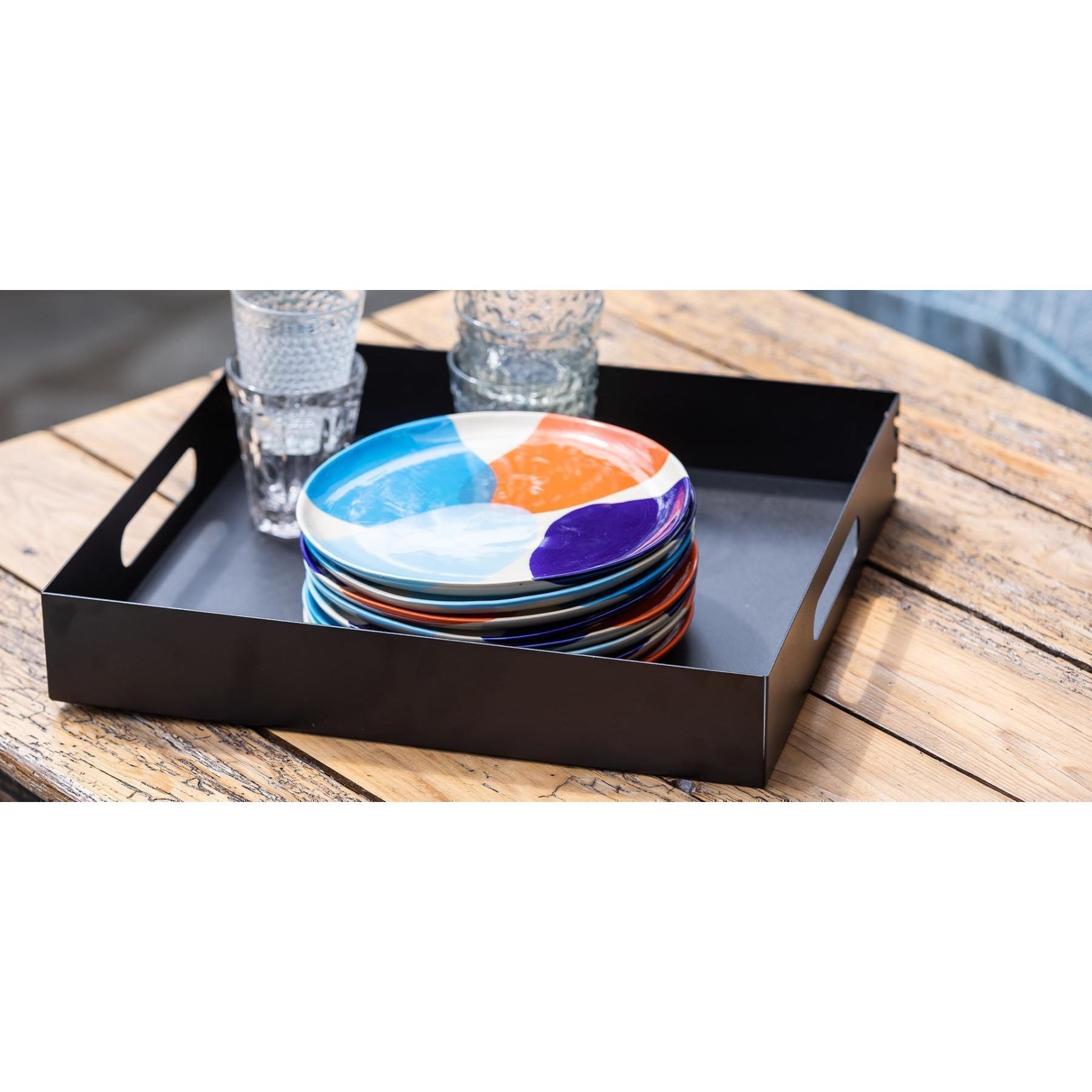 Tablette/Plateau Noir Achille ENO    - ENO - Tablette amovible -  - La Guilde Culinaire