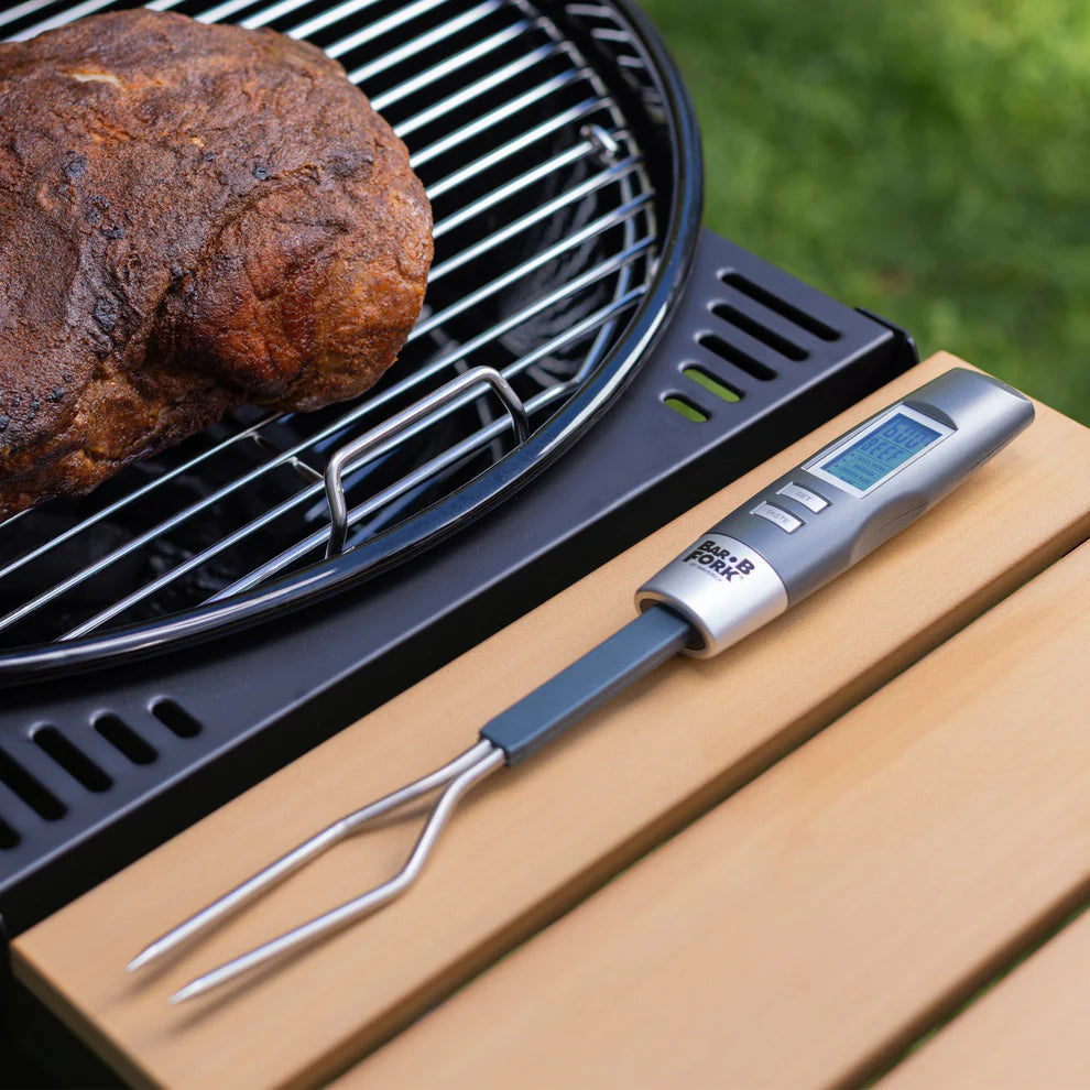 Fourchette de barbecue numérique BarBFork avec thermomètre intégré - Maverick - Thermomètre de cuisson - - La Guilde Culinaire