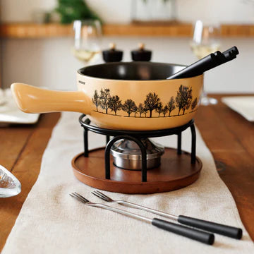JURA Set à fondue 9 pièces - Swissmar - Service à fondue - - La Guilde Culinaire